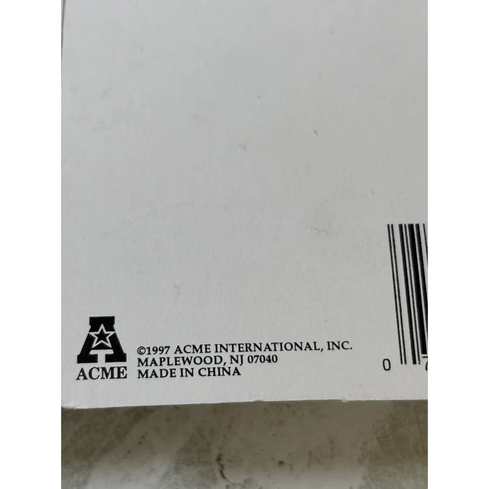 Acme Over Door Hooks White Plastic No Screws Needed 2 Packs of 2 1997 NOS NEW